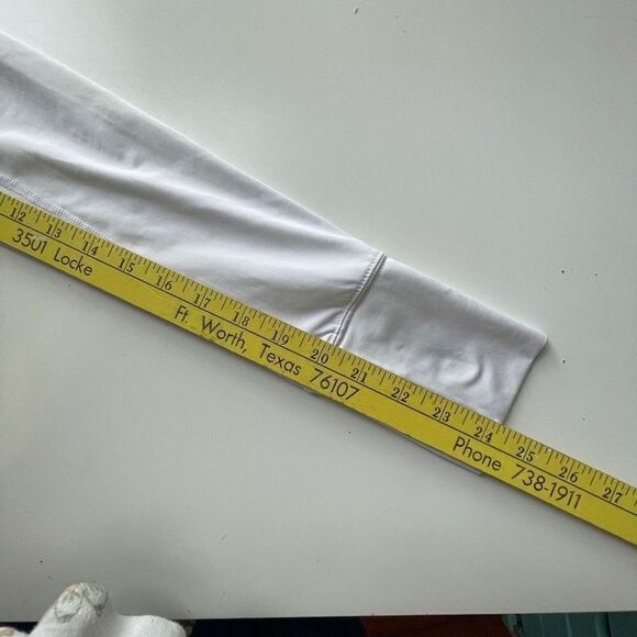 Noble Outfitters Women's Noble Equestrian Mariah Long Sleeve Crew Top White XL - Picture 6 of 8